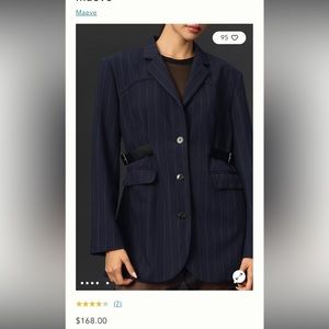 Avery Belted Blazer by Maeve from Anthropologie